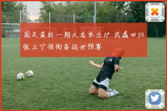 国足最新一期大名单出炉 武磊回归张玉宁领衔备战世预赛